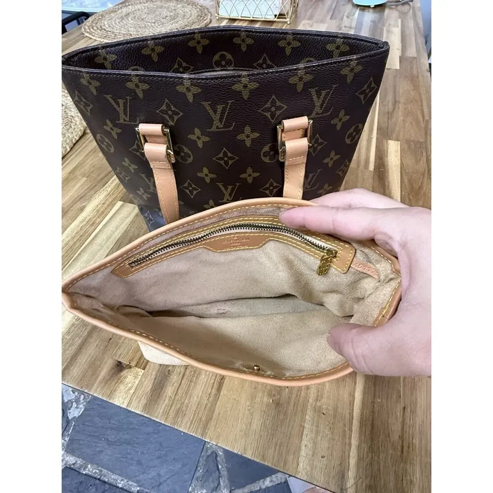 Louis Vuitton Mini Bucket Monogram Canvas Authentic Pre-Owned